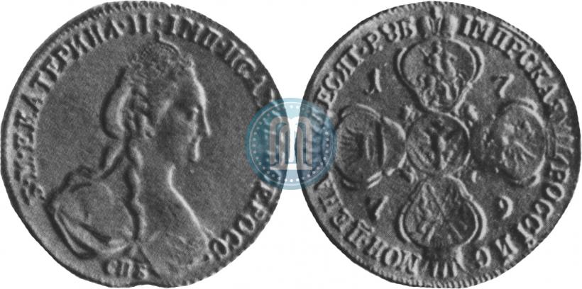 Фото 10 рублей 1779 года СПБ 