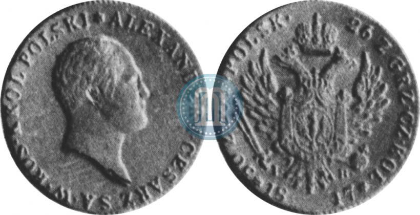 Фото 50 злотых 1817 года IB 