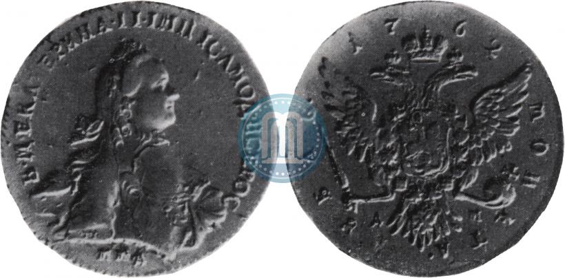Picture 1 rouble 1762 year ММД-ДМ 