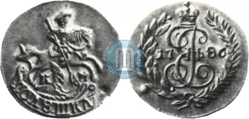 Picture Polushka 1786 year КМ 