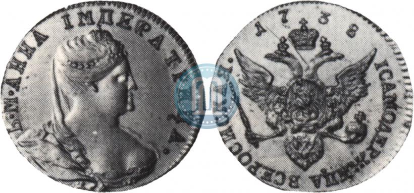 Picture 1 ducat 1738 year  