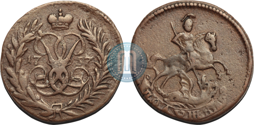 Picture Polushka 1757 year  
