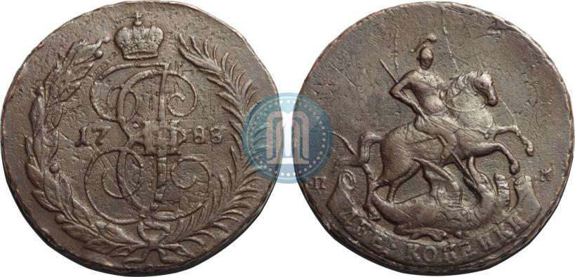 Фото 2 копейки 1788 года СПМ 