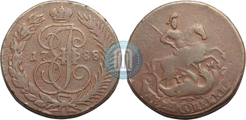 Picture 2 kopecks 1788 year ТМ 