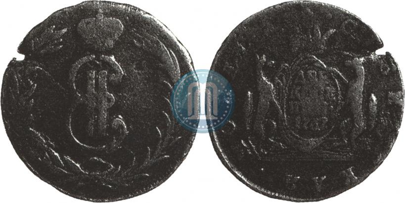 Picture 2 kopecks 1767 year  