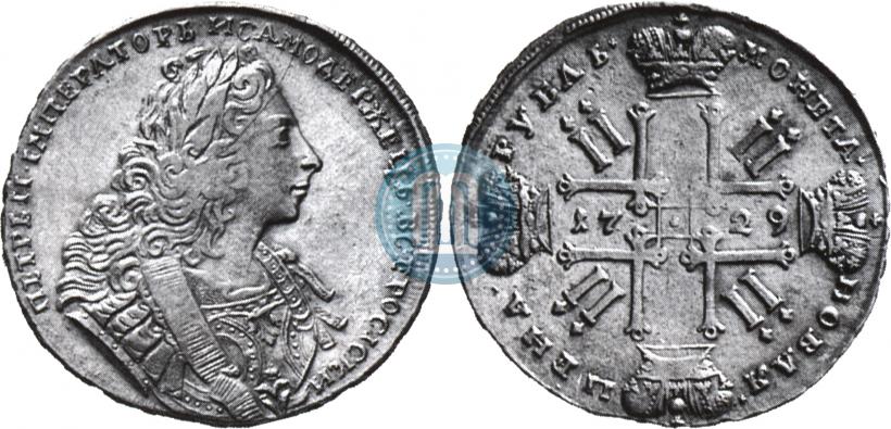 Picture 1 rouble 1729 year  "Type of 1729"