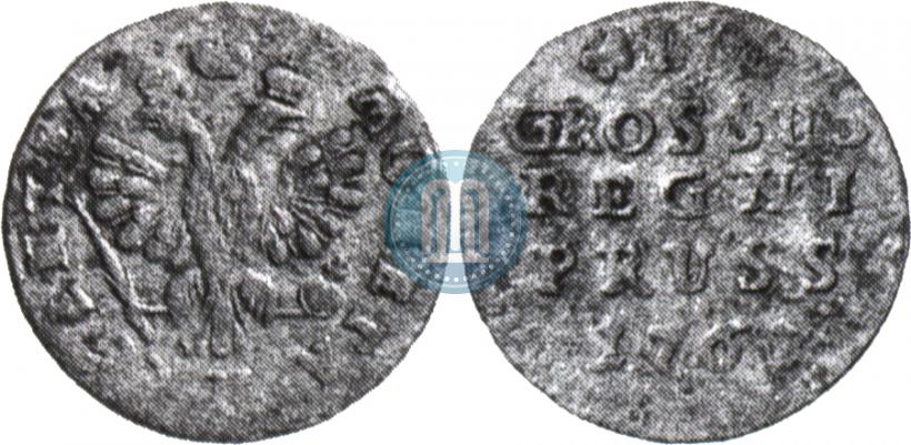 Picture 2 grosze 1761 year  