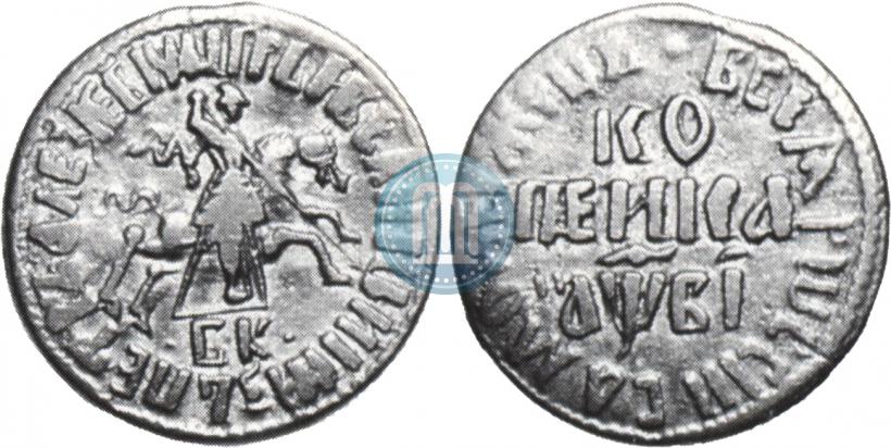 Picture 1 kopeck 1712 year БК 