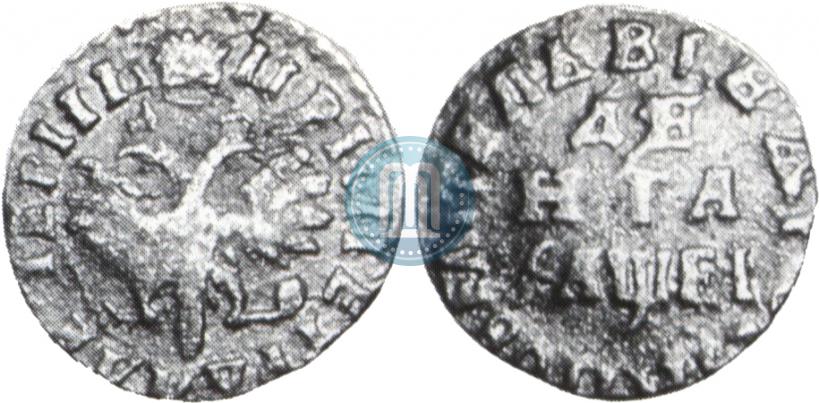 Фото Денга 1715 года  