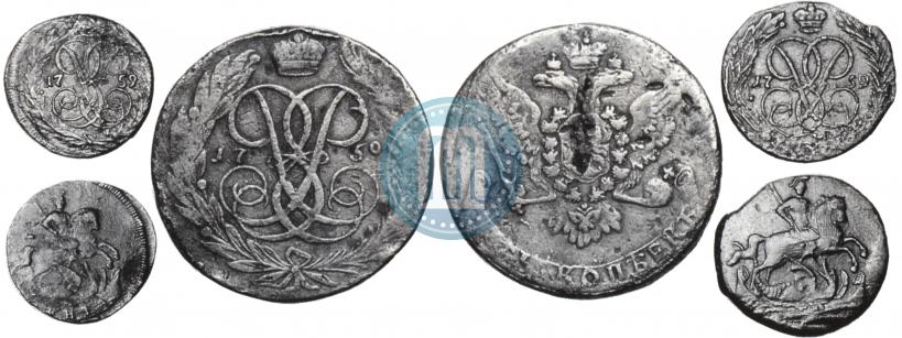 Фото Денга 1759 года  