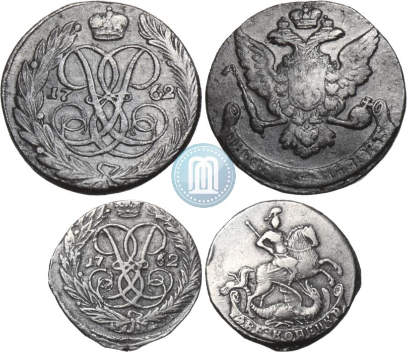 Фото 2 копейки 1762 года  