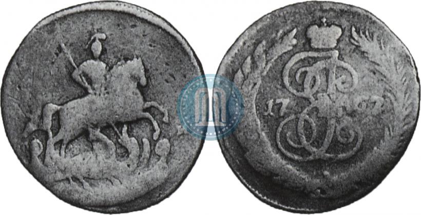 Picture 1 kopeck 1767 year СПМ 