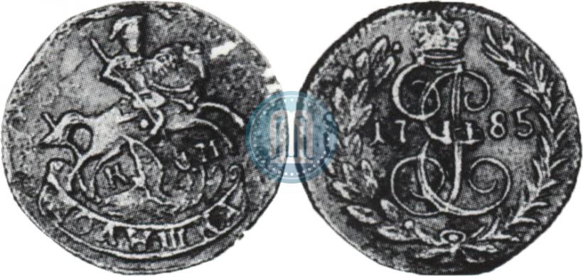 Picture Polushka 1785 year КМ 