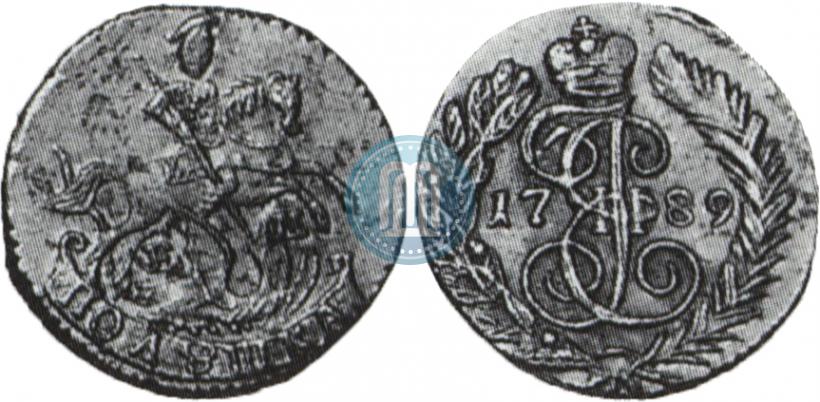 Picture Polushka 1789 year ЕМ 