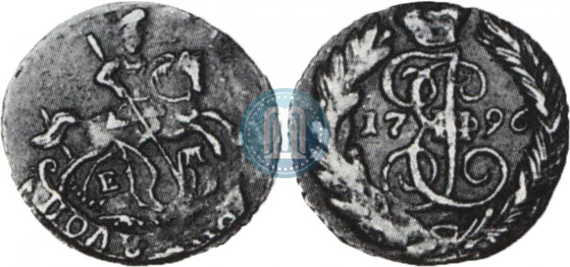 Picture Polushka 1795 year ЕМ 