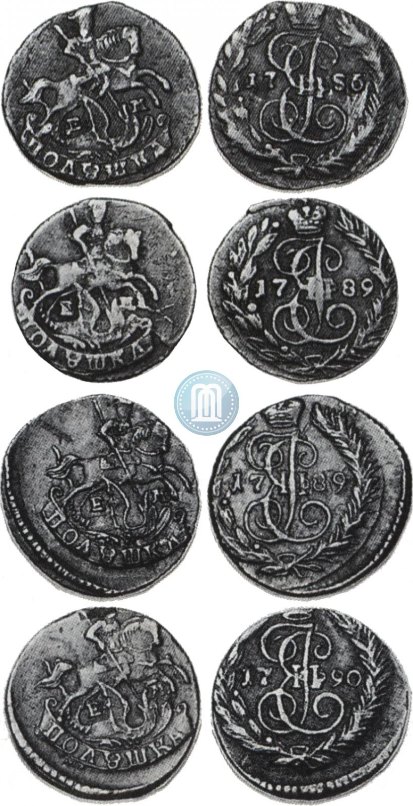 Picture Polushka 1790 year ЕМ 