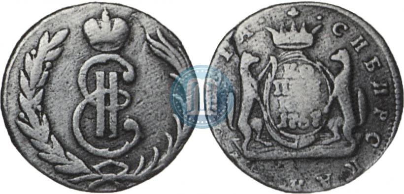 Фото 1 копейка 1767 года  