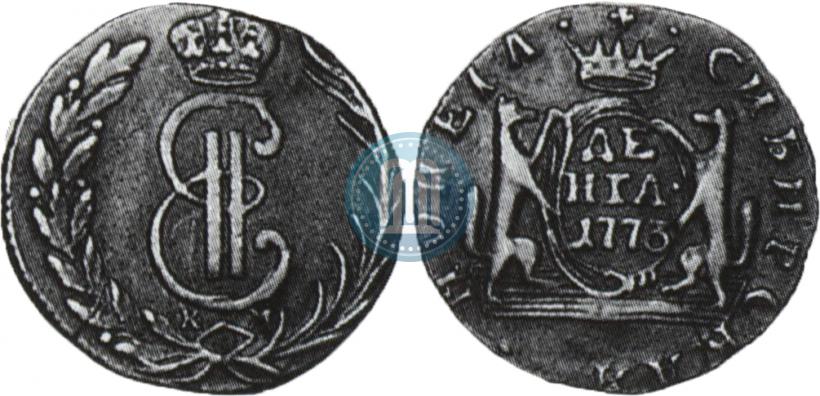 Фото Денга 1773 года КМ 