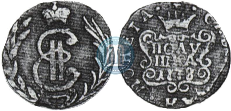 Picture Polushka 1778 year КМ 