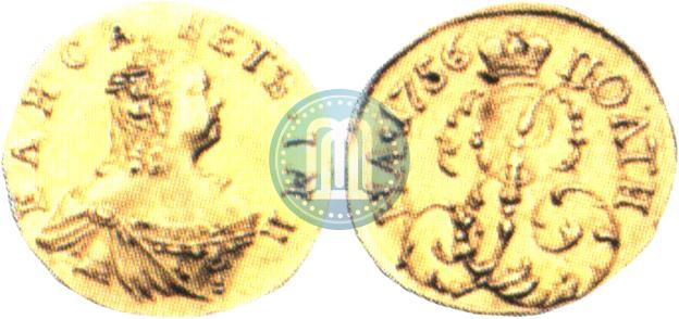 Picture Poltina 1756 year  