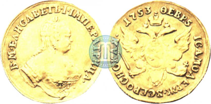 Picture 1 ducat 1753 year  "Eagle on the reverse"