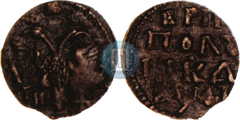 Фото Полушка 1719 года НД 