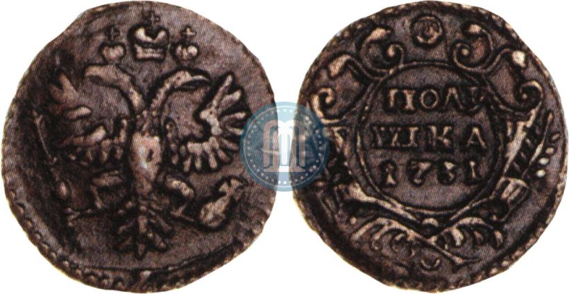 Picture Polushka 1731 year  