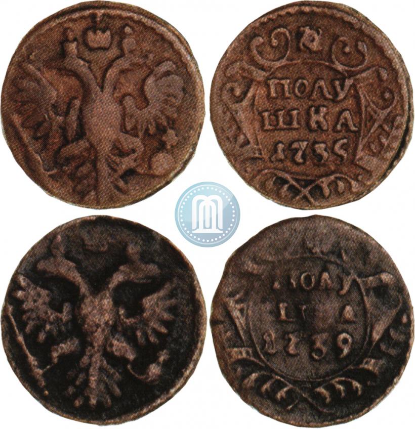Picture Polushka 1735 year  