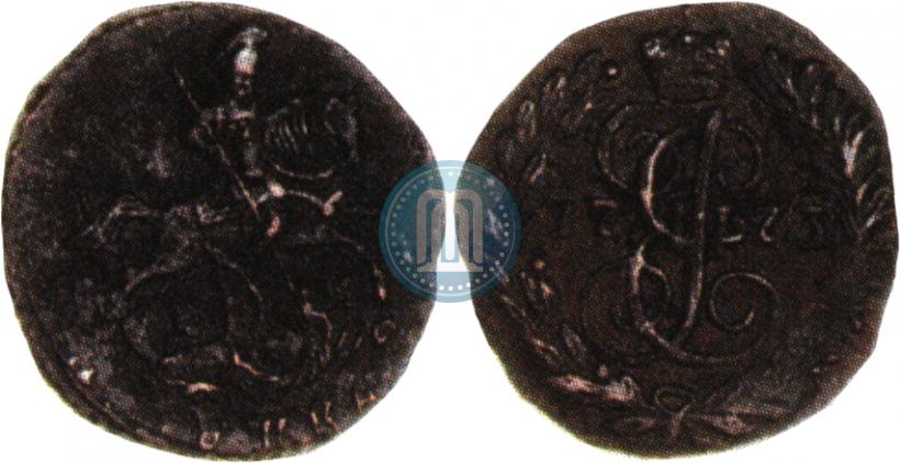 Фото Полушка 1773 года ЕМ 