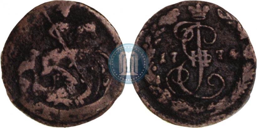 Фото Денга 1774 года ЕМ 