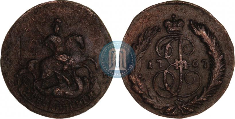 Picture 2 kopecks 1767 year СПМ 