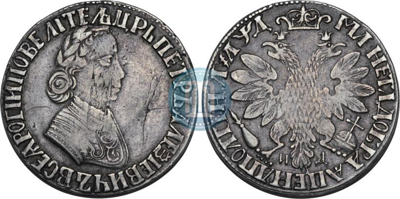 Picture Poltina 1704 year  "Portrait by F. Alekseev"