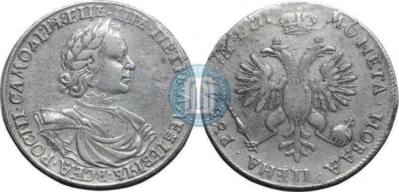 Фото 1 рубль 1718 года OK-L 
