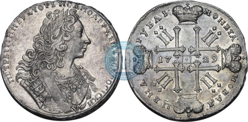 Picture 1 rouble 1729 year  "Type of 1729"