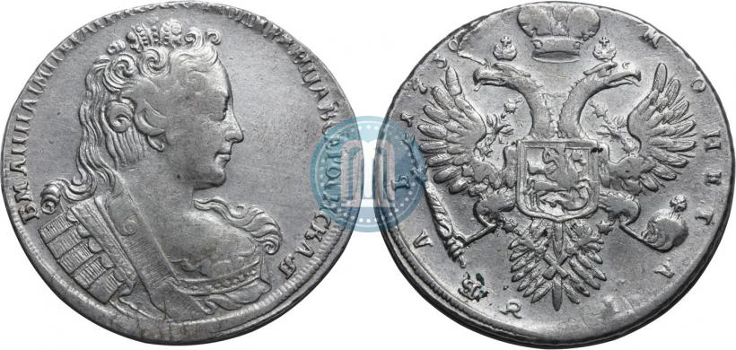 Picture 1 rouble 1730 year  