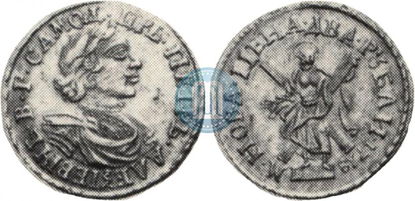 Фото 2 рубля 1718 года L 