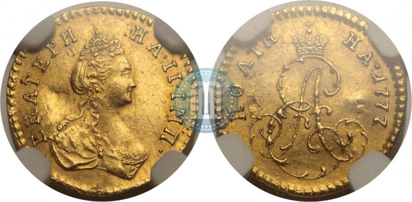 Фото Полтина 1777 года  