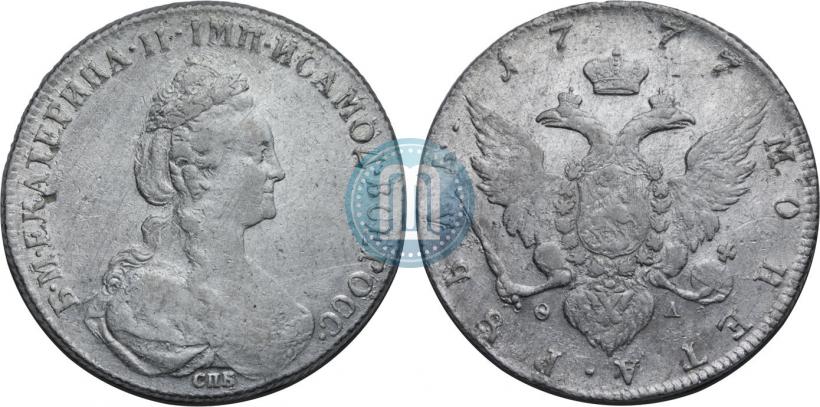 Picture 1 rouble 1777 year СПБ-ФЛ 