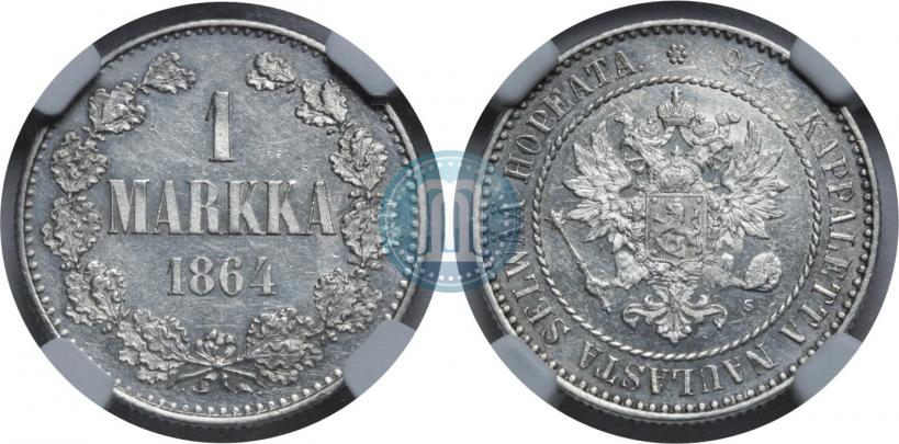Фото 1 марка 1864 года S 