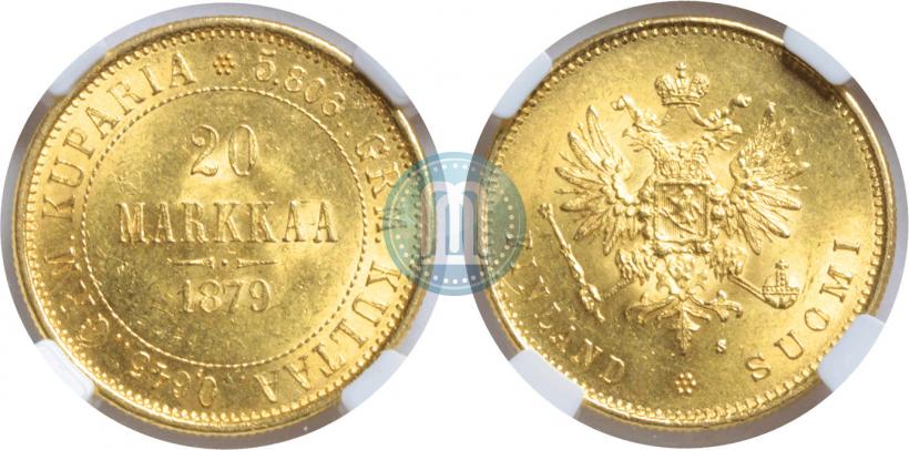 Picture 20 markkaa 1879 year S 