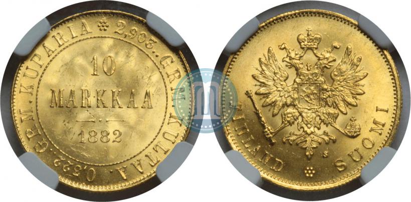 Picture 10 markkaa 1882 year S 