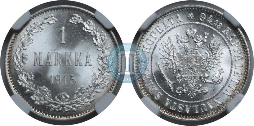Picture 1 markka 1915 year S 