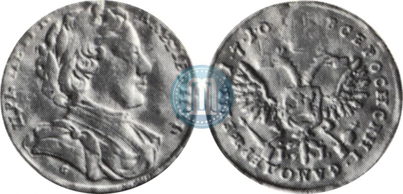 Picture 1 ducat 1710 year L-L-G 