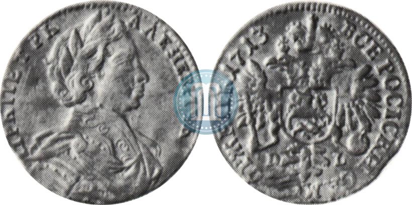 Picture 1 ducat 1713 year D-L 