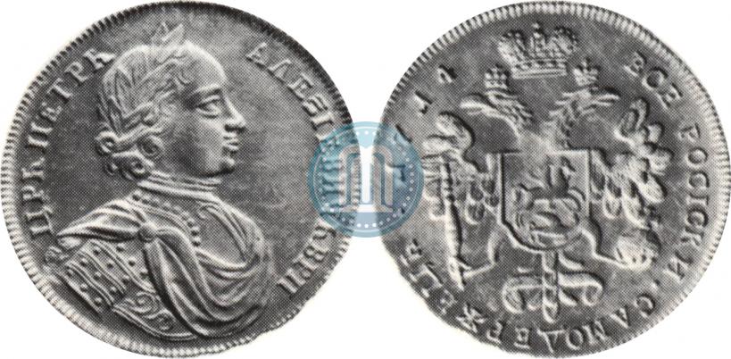 Picture 2 ducats 1714 year  