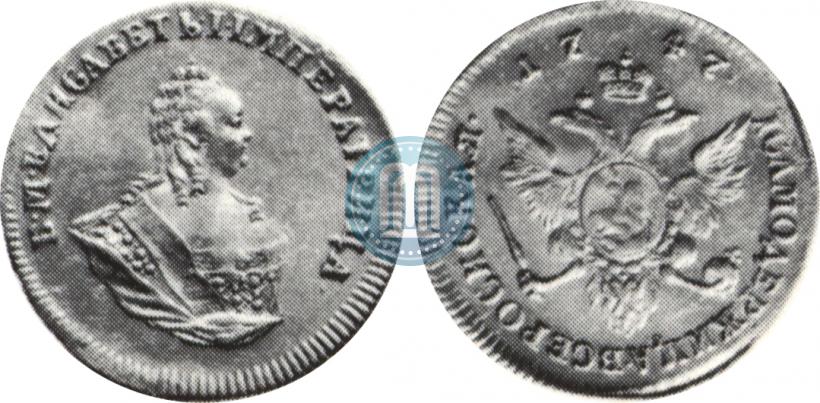 Picture 1 ducat 1747 year  
