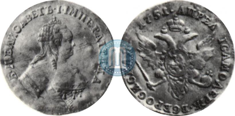 Picture 1 ducat 1751 year  "Eagle on the reverse"