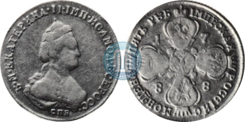 Picture 5 roubles 1788 year СПБ 