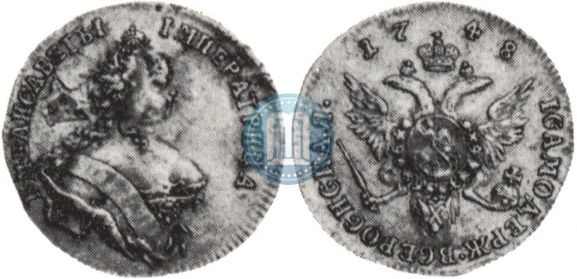 Picture 1 ducat 1748 year  