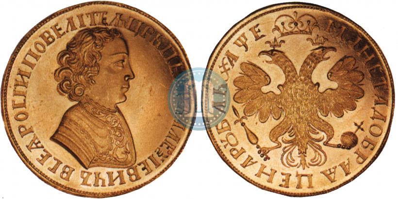 Фото 1 рубль 1705 года  